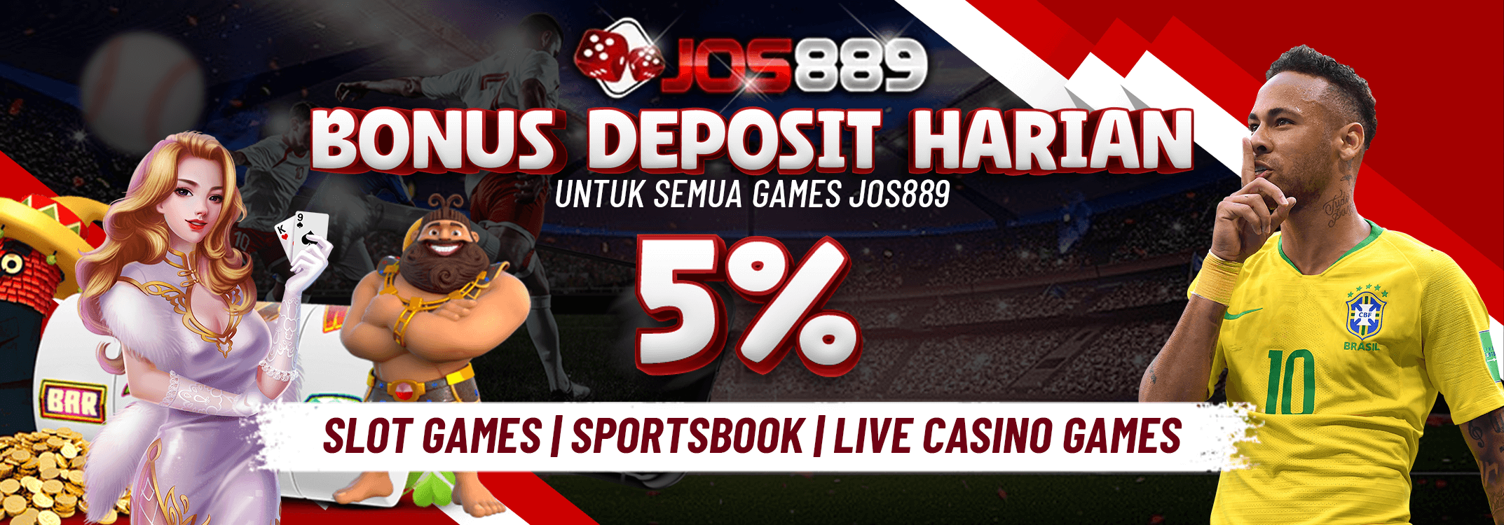 PROMO BONUS 5% NEXT DEPOSIT