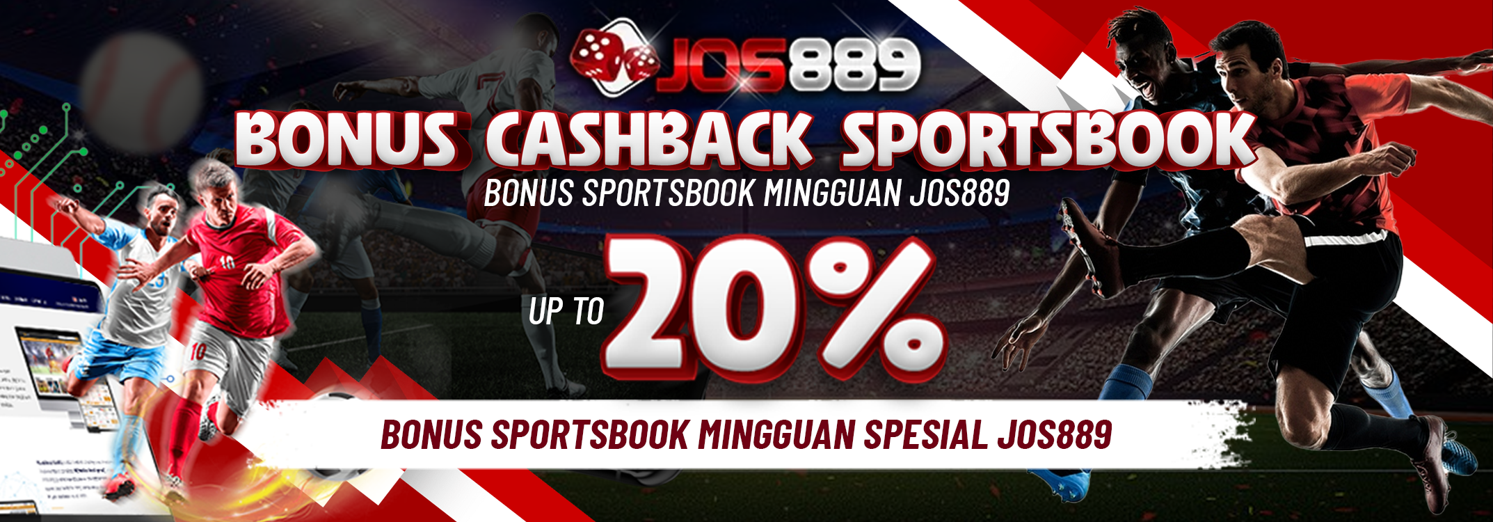 Bonus Cashback Sportsbook Up To 20%