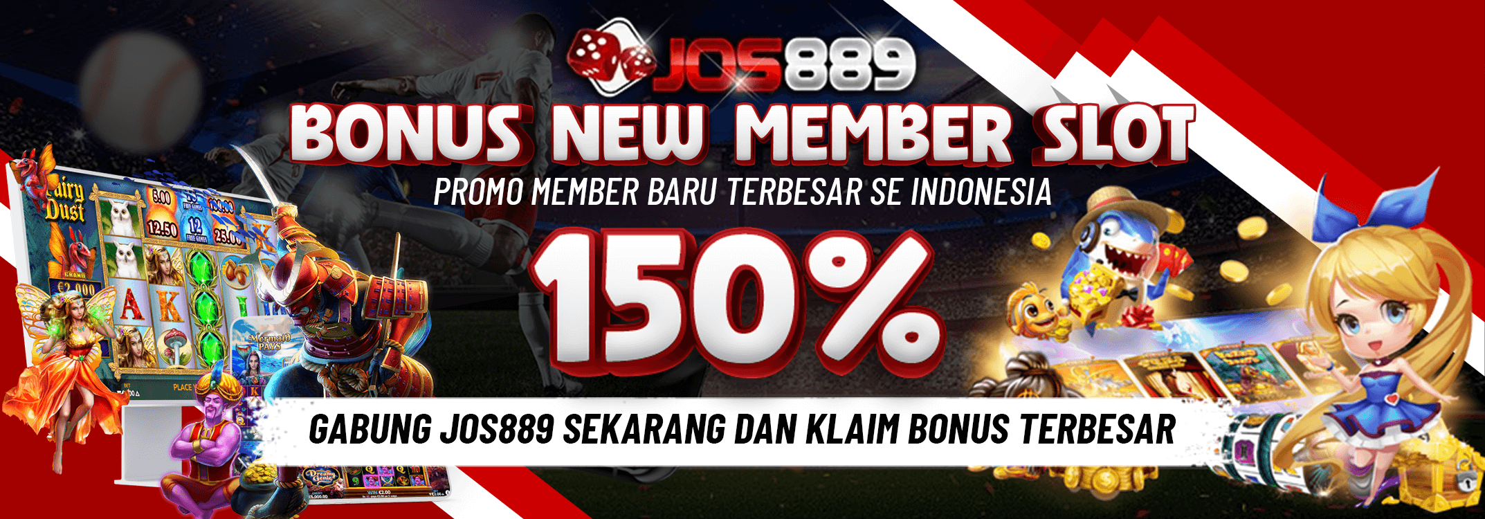 PROMO TERBARU BONUS NEW MEMBER 150% SLOT GAMES (TO X2)