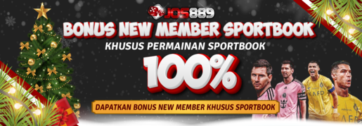 PROMO BONUS NEW MEMBER SPORTBOOK 100%