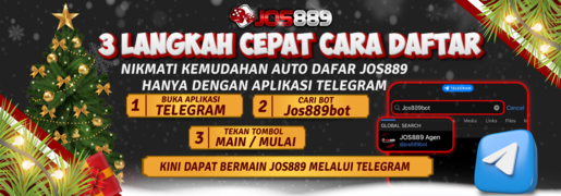 Bermain di Jos889 Dengan Mudah Melalui Telegram