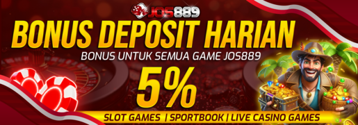 PROMO BONUS 5% NEXT DEPOSIT