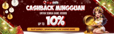 Cashback Mingguan All Game Jos889 10%