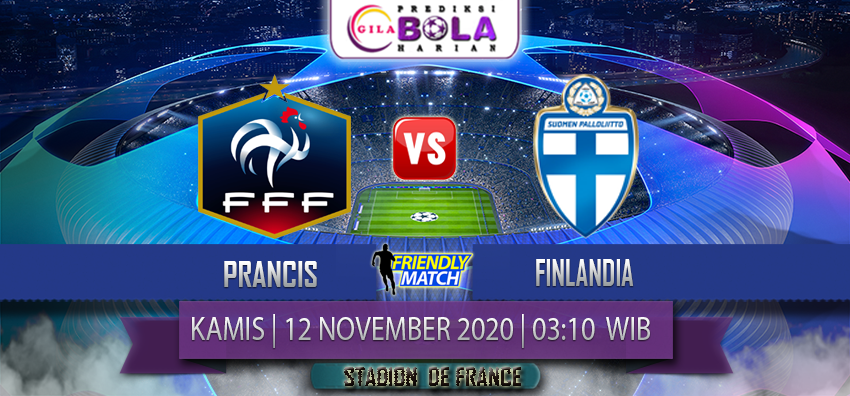 Prediksi Prancis Vs Finlandia 12 November 2020