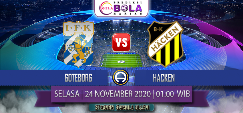 Prediksi Bola Prediksi Goteborg Vs Hacken 24 November 2020