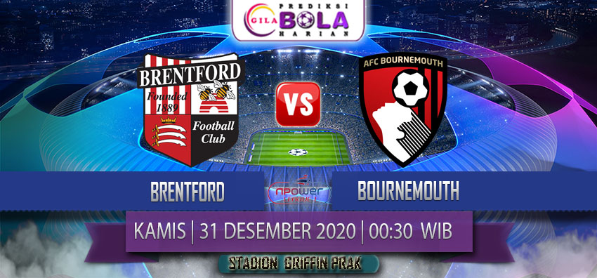 Prediksi Brentford Vs Bournemouth 31 Desember 2020