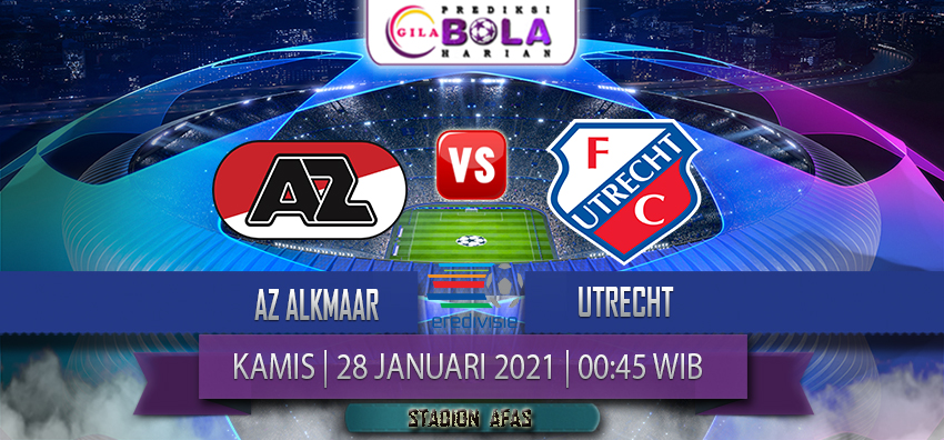 Prediksi Az Alkmaar Vs Utrecht 28 Januari 2021