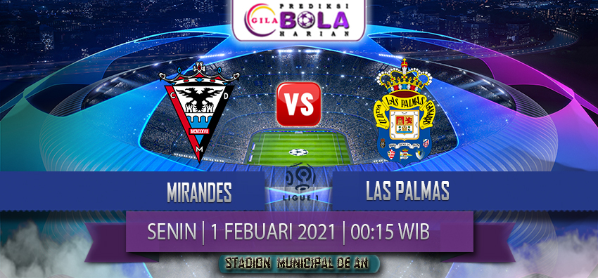 Prediksi Mirandes Vs Las Palmas 1 Februari 2021