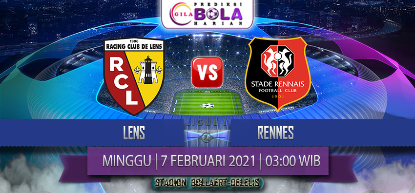 Prediksi Lens Vs Rennes 7 Februari 2021