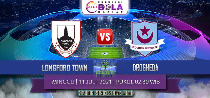 Prediksi Longford Town Vs Drogheda 11 Juli 2021