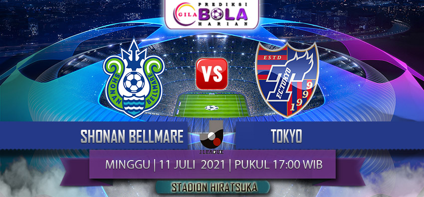 Prediksi Shonan Bellmare Vs Tokyo 11 Juli 2021