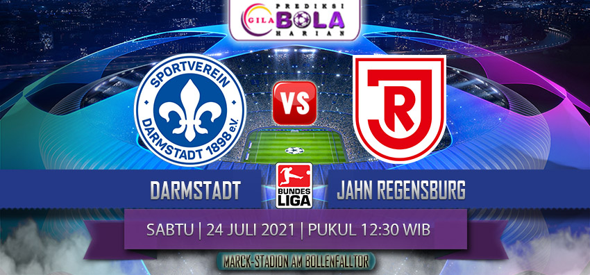 Prediksi Darmstadt Vs Jahn Regensburg 24 Juli 2021