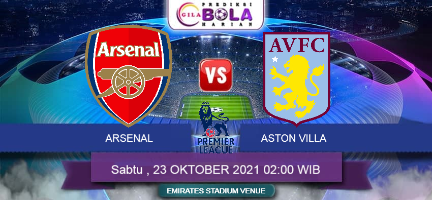 Prediksi Arsenal Vs Aston Villa