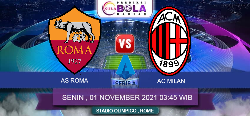 Prediksi As Roma Vs Ac Milan