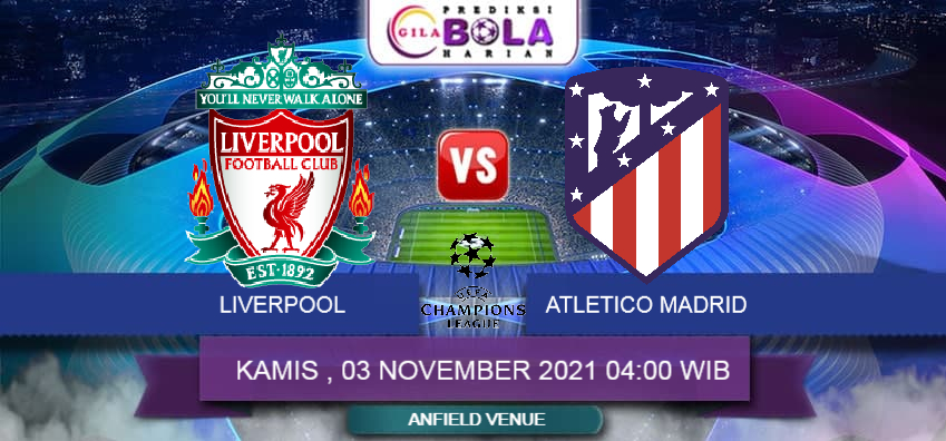 Prediksi Liverpool Vs Atletico Madrid