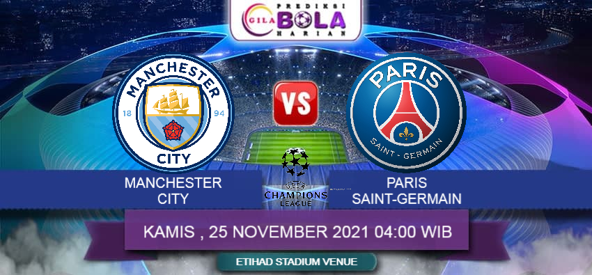 Prediksi Manchester City Vs Psg