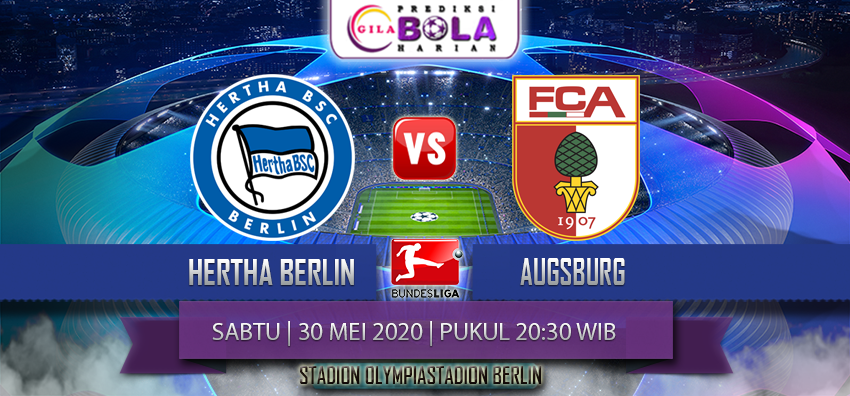 prediksi-hertha-berlin-vs-augsburg-30-mei-2020