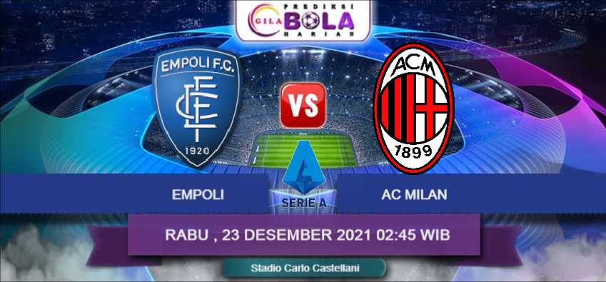 Prediksi Empoli Vs Ac Milan