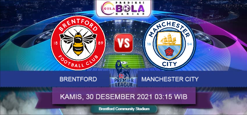 Prediksi Brentford Vs Manchester City