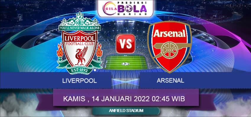 Prediksi Liverpool Vs Arsenal