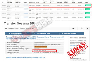 Bukti Kemenangan Jp Member