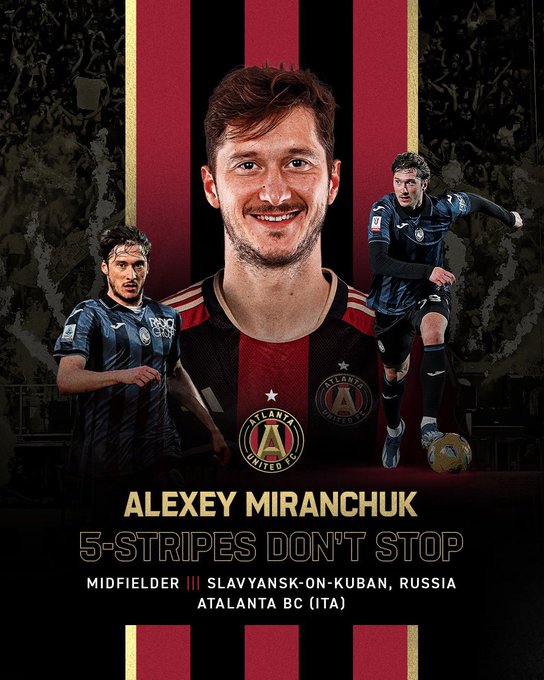 Aleksei Miranchuk Resmi Bergabung Dengan Atlanta United