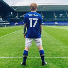 Pswich Town Mengumumkan Ed Sheeran Baru Saja