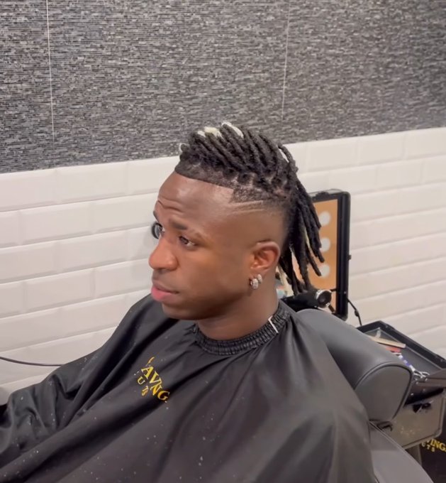 Gaya Rambut Baru Vincius Jr