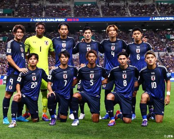 Formasi Timnas Jepang 5 Pertandingan Terakhir