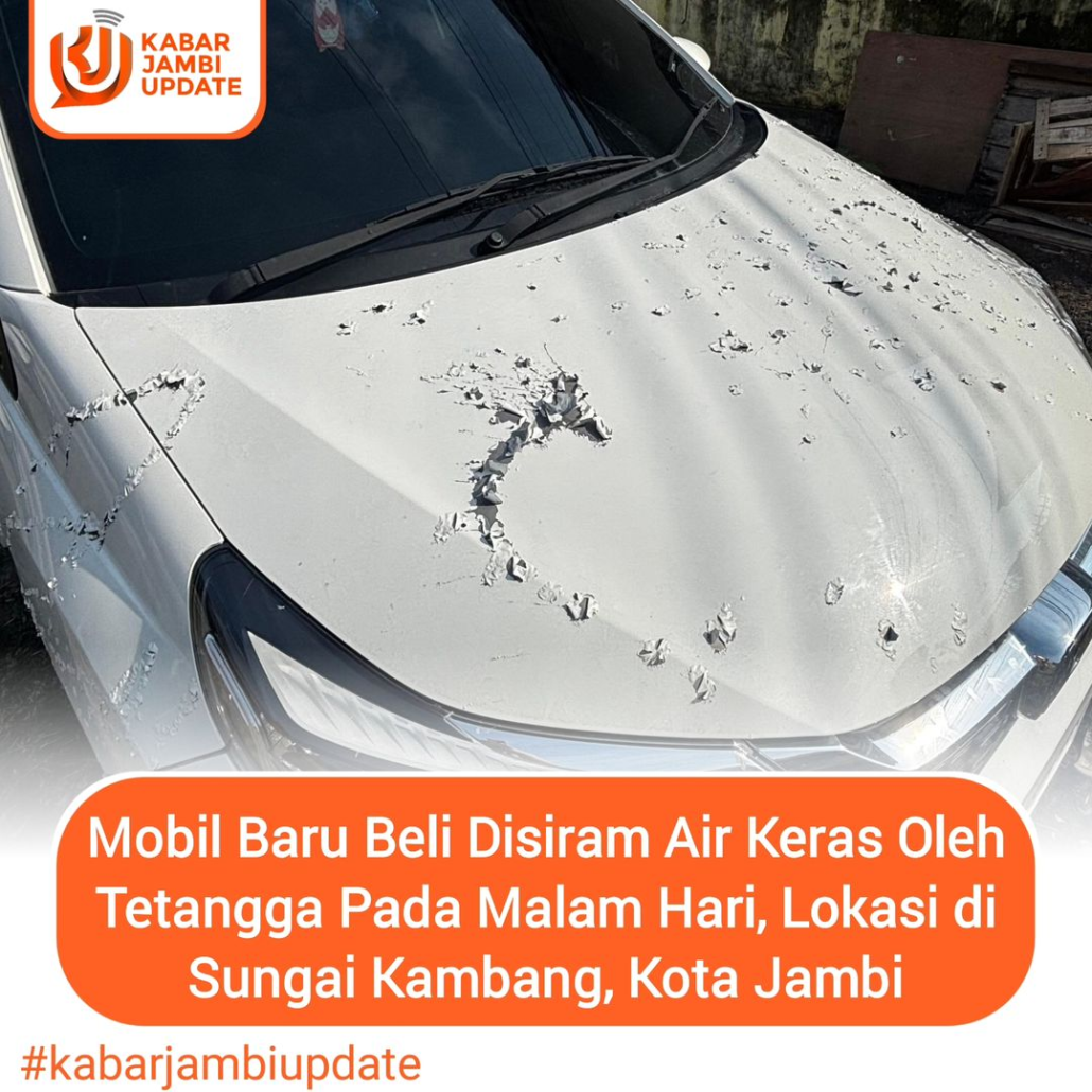 Dendam Yang Menghancurkan Mobil Disiram Air Keras